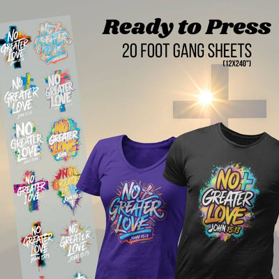 PreMade DTF Gang Sheets | Vibrant, Durable & Ready to Press