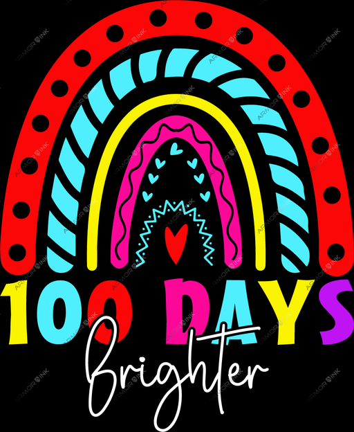 100 Days Brighter DTF Transfer