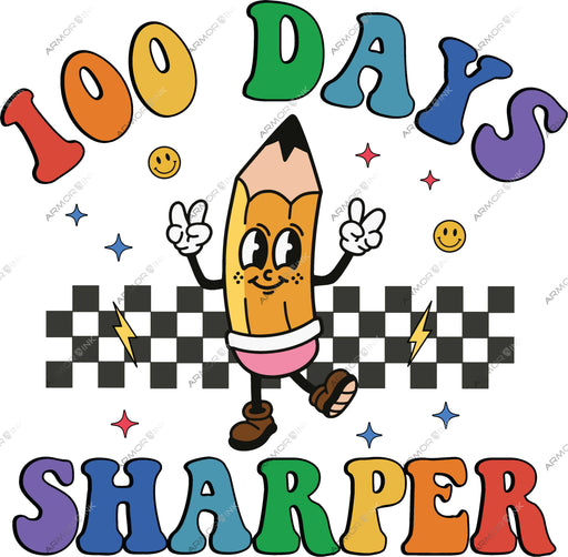 100 Days Of School DTF Transfer