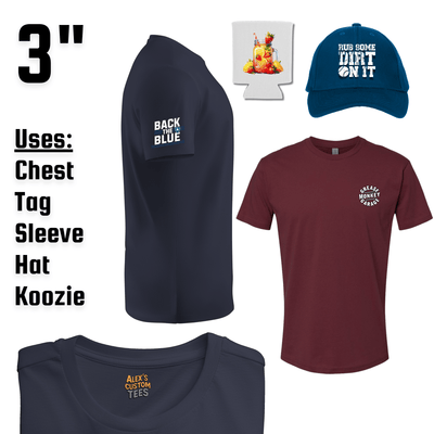 Custom DTF Heat Transfers By Size - Armor InkArmor InkArmor Ink9414070211.83in x 7.41inCustom DTF Heat Transfers By Size (Copy)