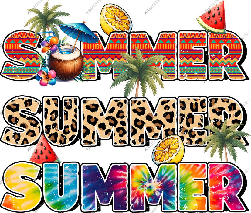 Summer Summer Summer DTF Transfer