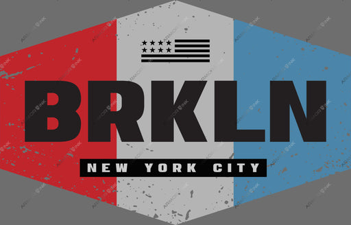 BRKLN New York City DTF Transfer
