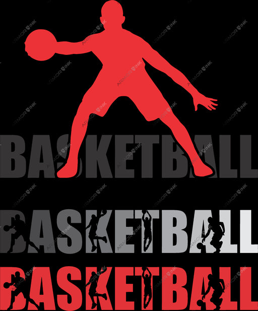 Basketball, Basketball, Basketball DTF Transfer