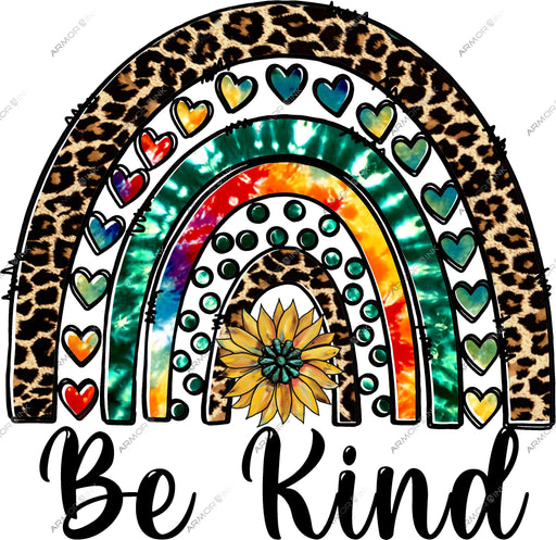 Be Kind Rainbow DTF Transfer