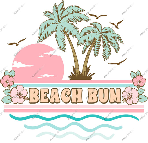 Beach Bum DTF Transfer