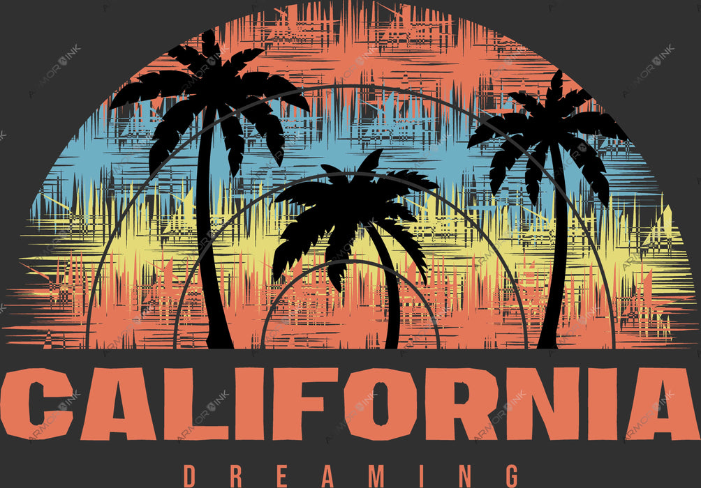 California Dreaming DTF Transfer