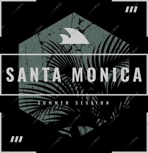 California Santa Monica DTF Transfer