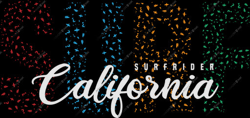 California Surf DTF Transfer