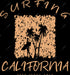 California Surfing Good Vibes Only DTF Transfer