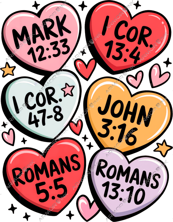 Christian Valentine's Day Pre - made 5 Foot (23x60) DTF Gang Sheet - Armor InkArmor InkArmor Ink0425 - 1136968125214Christian Valentine's Day Pre - made 5 Foot (23x60) DTF Gang Sheet