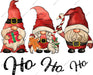 Christmas Gnomes DTF Transfer