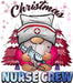 Christmas Nurse Crew DTF Transfer