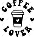 Coffee Lover DTF Transfer