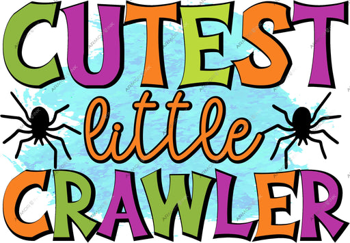 Cutest Little Crawler DTF Transfer