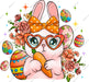 Easter Bunny DTF Transfer