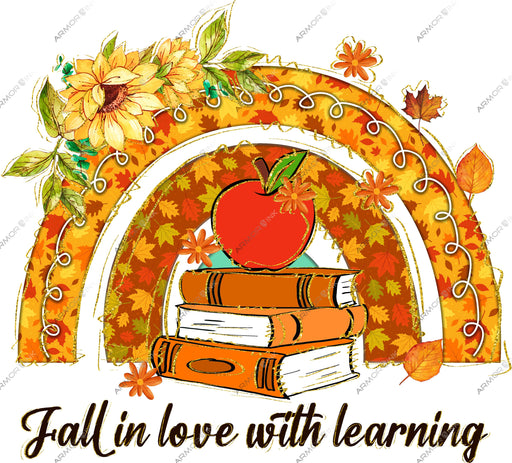 Fall In Love With Learning DTF Transfer