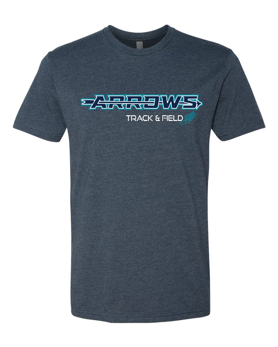 Next Level - Unisex T-Shirt- Youth/Adult GBHE Arrows Track & Field