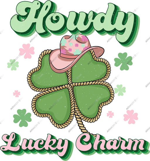 Howdy Lucky Charm DTF Transfer
