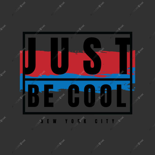 Just Be Cool New York City DTF Transfer