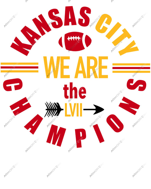 Kansas City We Are The Champions DTF Transfer
