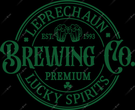 Leprechaun Brewing Co DTF Transfer