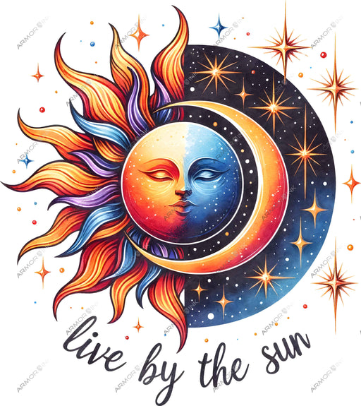 Live By The Sun DTF Transfer