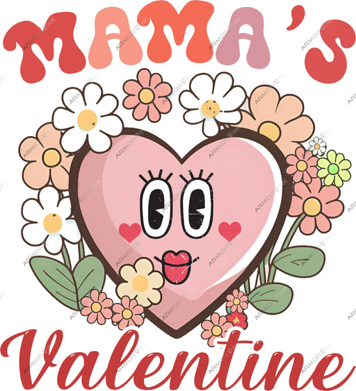 Mama's Valentine DTF Transfer
