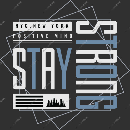 New York City Stay Strong DTF Transfer