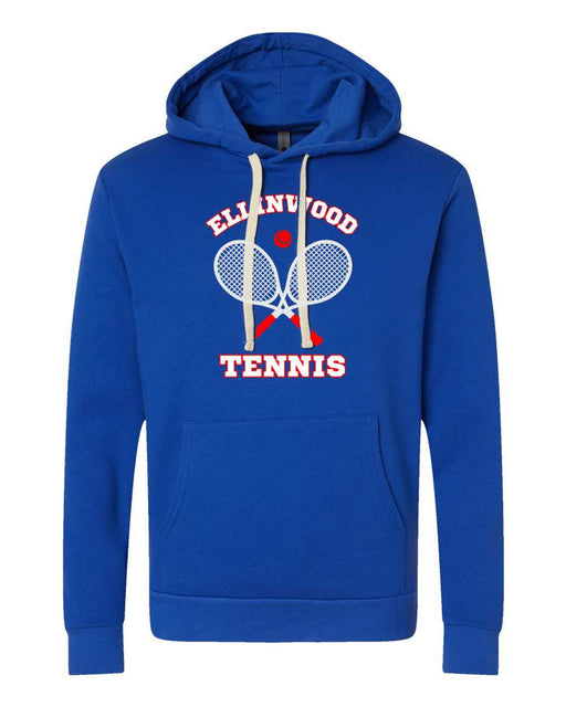 Next Level Hooded Sweatshirt - Ellinwood Eagles Tennis