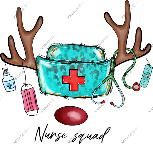 Nurse Squad DTF Transfer