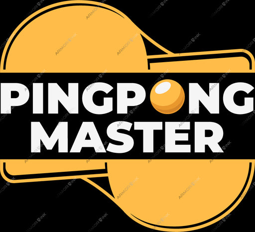 Ping Pong Master DTF Transfer