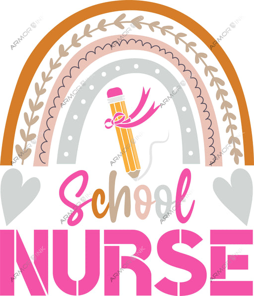 School Nurse DTF Transfer