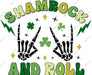 Shamrock And Roll DTF Transfer