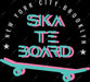 Skateboard New York City DTF Transfer