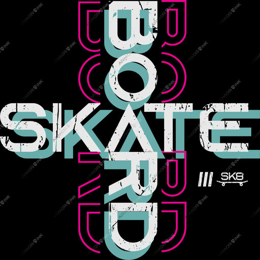 Skateboarding DTF Transfer