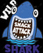 Snack Attack Shark DTF Transfer