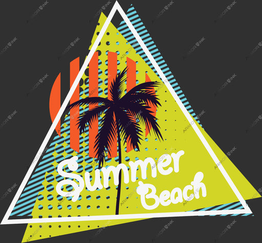Summer Beach DTF Transfer