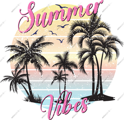 Summer Vibes DTF Transfer