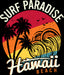 Surf Paradise Hawaii Beach DTF Transfer