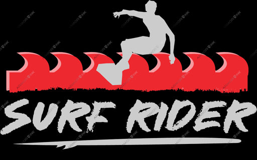 Surf Rider California DTF Transfer