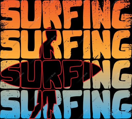 Surfing DTF Transfer