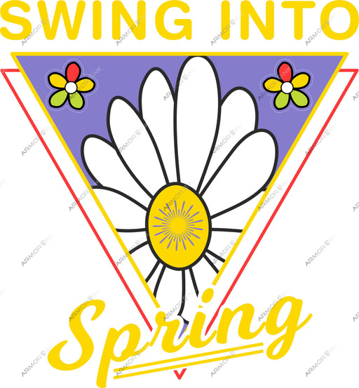 Swing Into Spring DTF Transfer