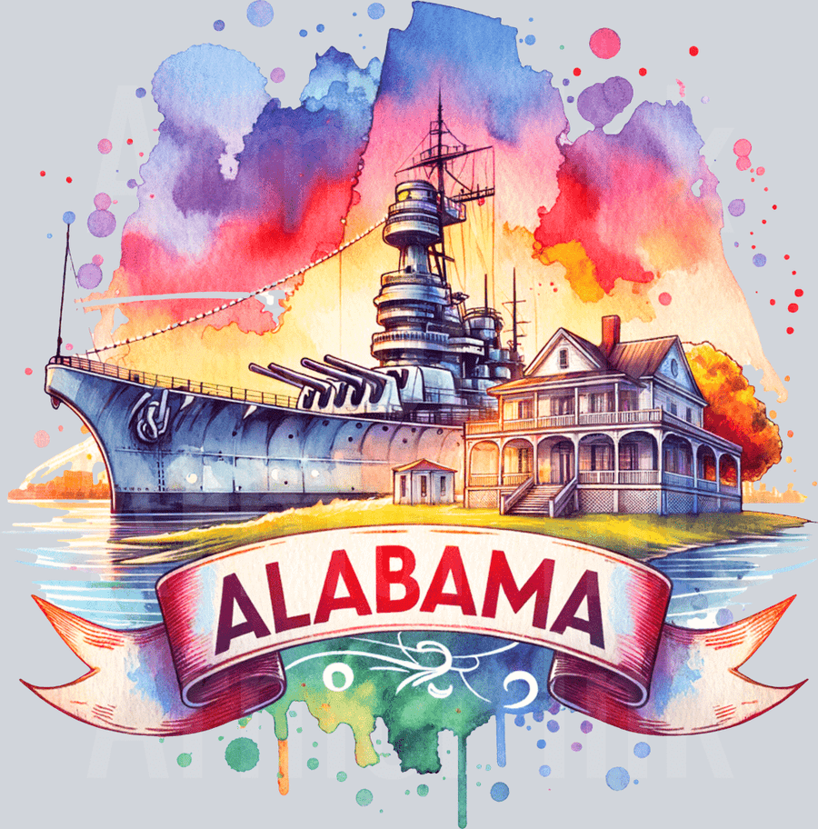 Alabama DTF transfer