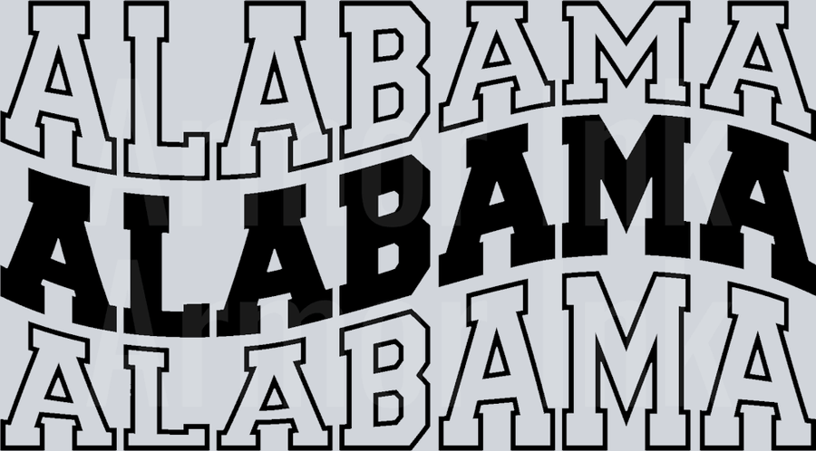 Alabama DTF transfer