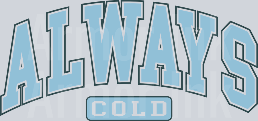 Always Cold DTF transfer