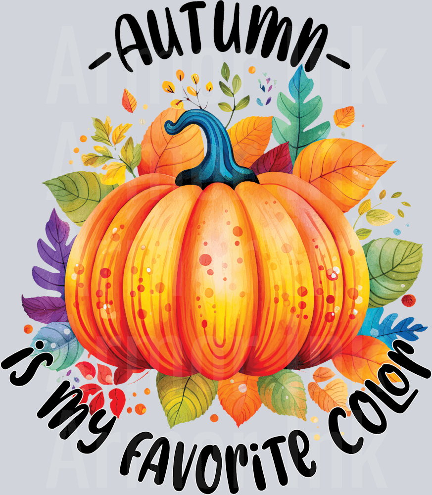 Autumn Is My Favorite Color DTF transfer