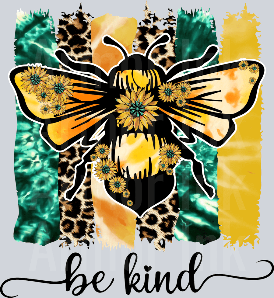 Be Kind Bee DTF transfer