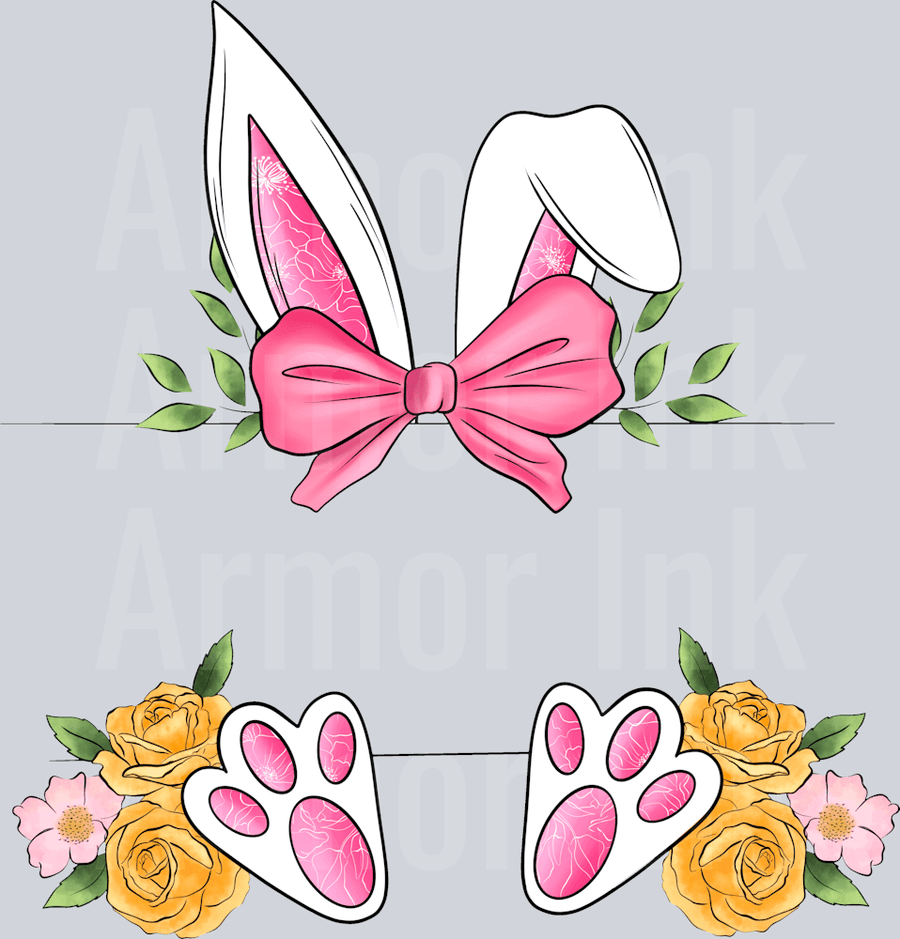Bunny DTF transfer