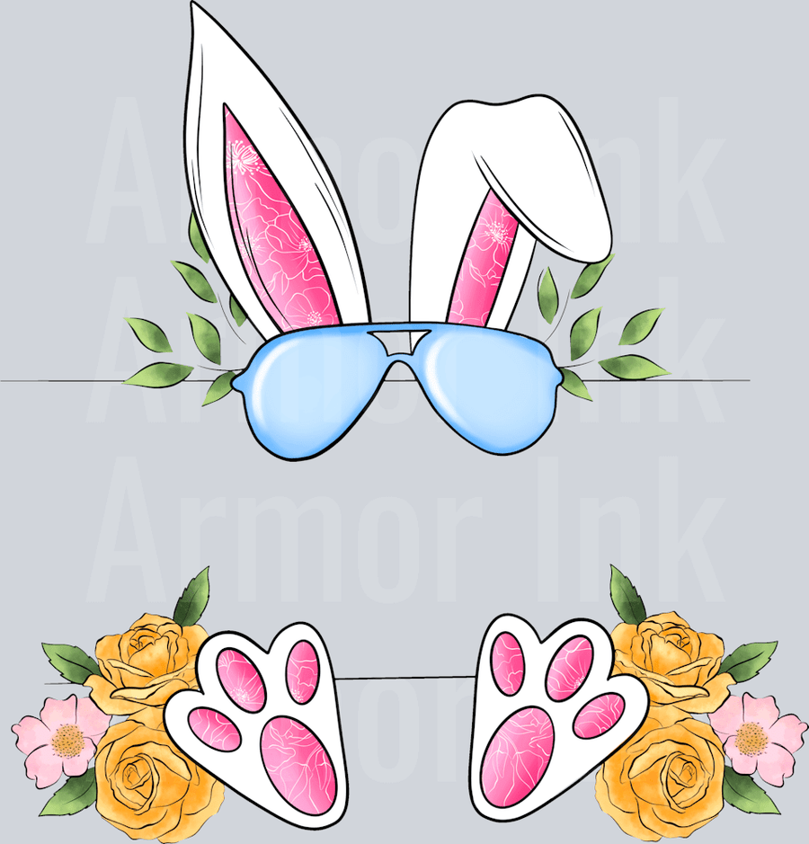 Bunny DTF transfer