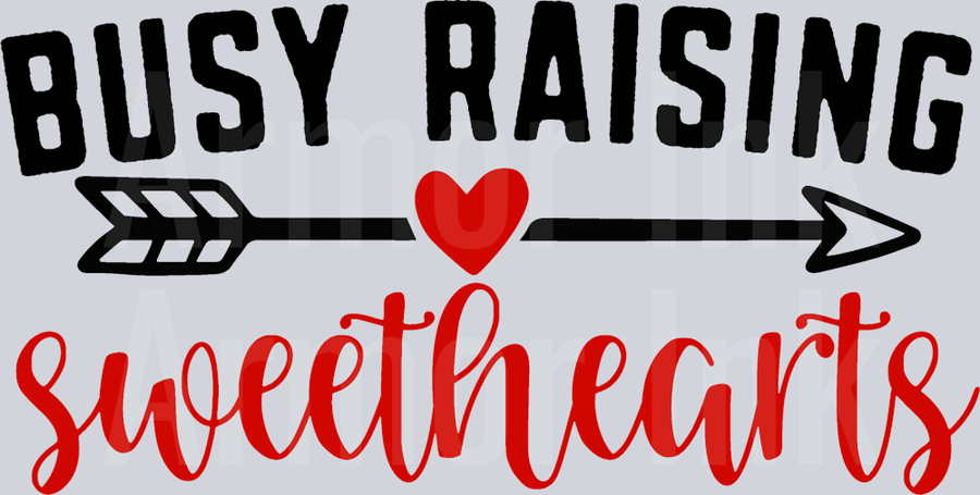 Busy Raising Sweethearts DTF transfer